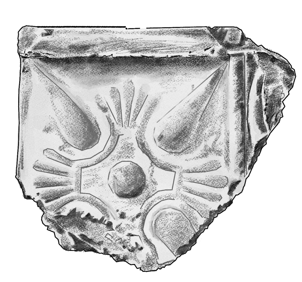 Präsentationsdesign und Fundzeichnungen für Forscher.